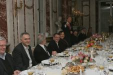 17.11.2011 - podczas obiadu czwartkowego, w dniu powstania Fundacji; Muzeum Łazienki w Warszawie (fot. Łazienki)